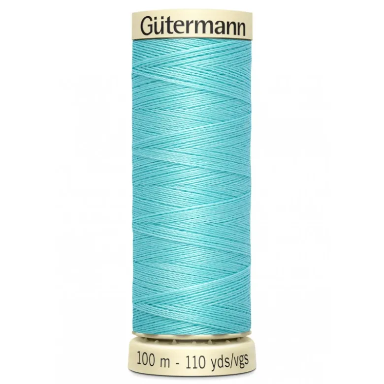 Bobine de Fil pour tout coudre Gutermann 100 m - N°328 bleu clair
