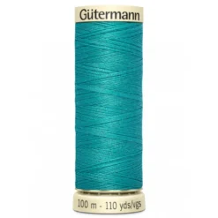 Bobine de Fil pour tout coudre Gutermann 100 m - N°763 bleu turquoise
