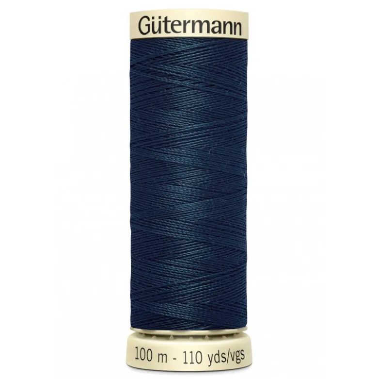 Bobine de Fil pour tout coudre Gutermann 100 m - N°764 bleu
