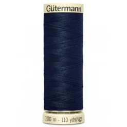 Bobine de Fil pour tout coudre Gutermann 100 m - N°487 bleu