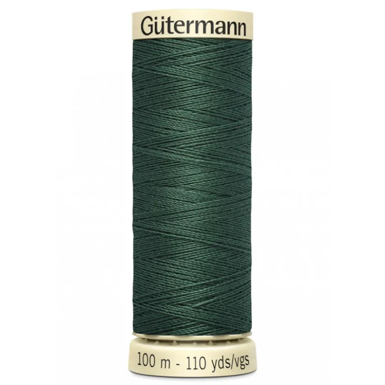 Bobine de Fil pour tout coudre Gutermann 100 m - N°302 vert