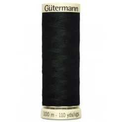 Bobine de Fil pour tout coudre Gutermann 100 m - N°766 vert