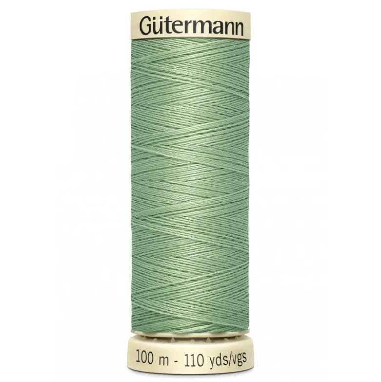 Bobine de Fil pour tout coudre Gutermann 100 m - N°914 vert