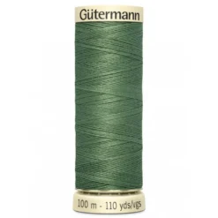 Bobine de Fil pour tout coudre Gutermann 100 m - N°296 vert