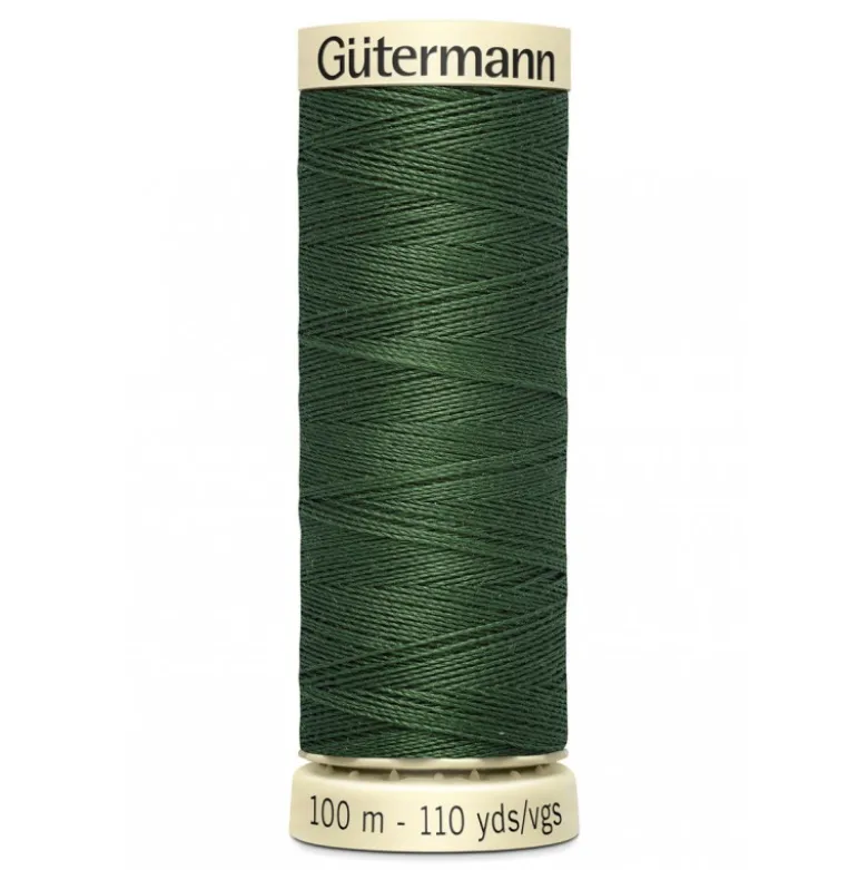 Bobine de Fil pour tout coudre Gutermann 100 m - N°561 vert