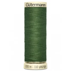 Bobine de Fil pour tout coudre Gutermann 100 m - N°920 vert