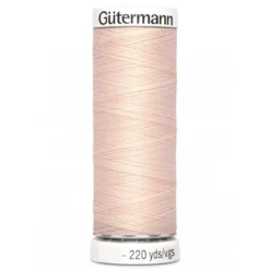Bobine de Fil pour tout coudre Gutermann 100 m - N°210 Pêche clair