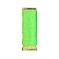 Bobine de Fil pour tout coudre Gutermann 100 m - N°3836 - Neon vert Fluo