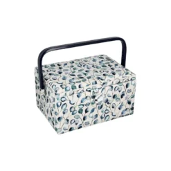 Boite à couture grand modèle - Motif Eucalyptus
