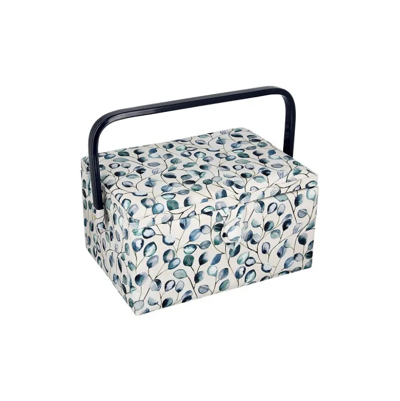 Boite à couture - Motif Eucalyptus