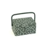 Boite à couture - pois fond Vert
