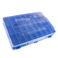 Boite de rangement vide pour pressions et pince