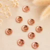 Bouton alliage martelé Rose gold - 11mm