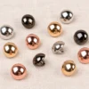 Bouton boule 10mm - Argent