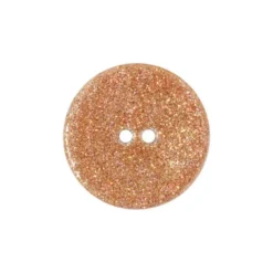 Bouton nacre River Shell 15mm orange