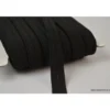 Boutonnière elastique 16mm coloris Noir