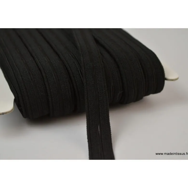 Boutonnière elastique 16mm coloris Noir