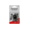 Bouton pression Anorak spécial tissus Epais - Noir - 15 mm x6