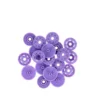 Bouton pression plastique sans pince Bohin 13mm - Mauve