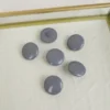 Bouton queue classique - 22 mm - Gris Anthracite
