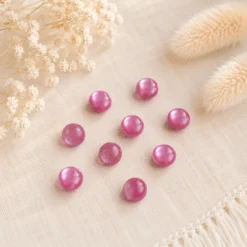 Bouton à queue classique 11mm - Mauve