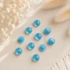 Bouton à queue classique 11mm - Turquoise
