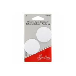 Boutons à recouvrir en Nylon - 38mm