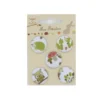 Boutons sur carte motifs animaux Vert
