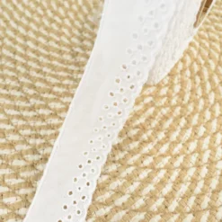 Broderie Anglaise blanche Florentine - 30mm