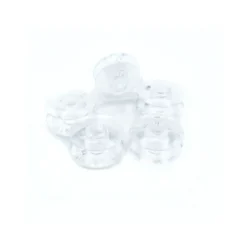 5 canettes plastiques bombées pour machine à coudre - 66K - Bohin