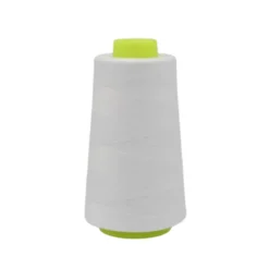 Cône de fil à coudre 100% polyester Blanc - 3000 yards