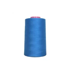 Cône de fil à coudre 100% polyester bleu - 5000 yards (4573m)