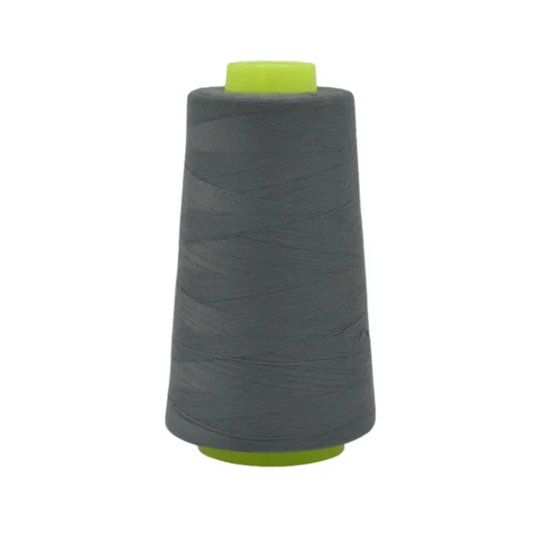 Cône de fil à coudre 100% polyester Gris moyen - 3000 yards