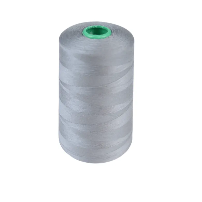 Cône de fil à coudre 100% polyester Gris foncé - 5000 m