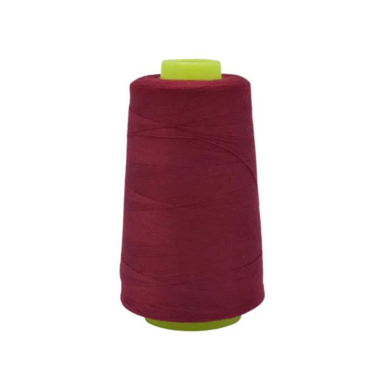 Cône de fil à coudre 100% polyester Lie de vin - 3000 yards