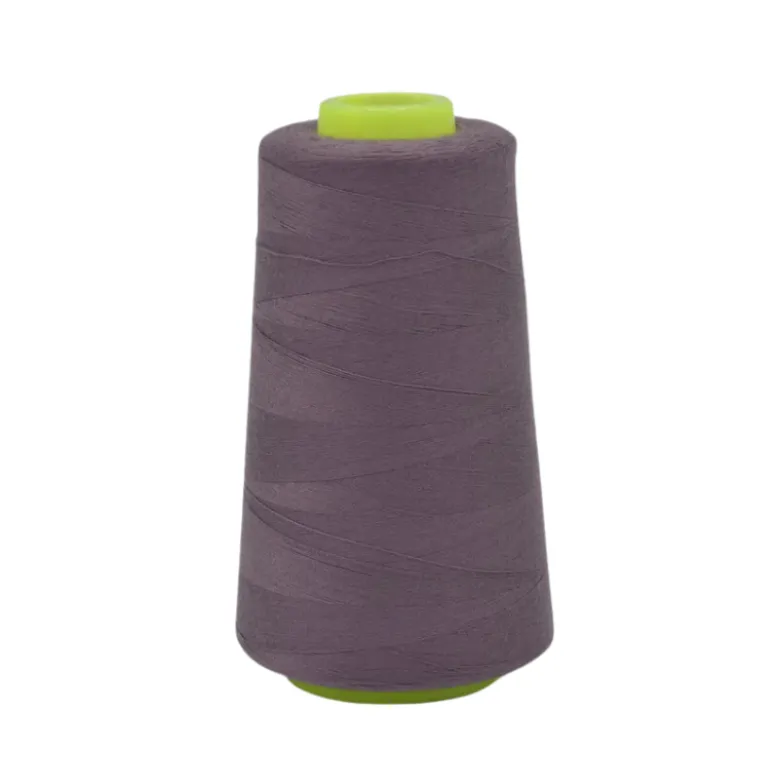 Cône de fil à coudre 100% polyester Mauve - 3000 yards