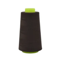 Cône de fil à coudre 100% polyester Marron foncé - 3000 yards