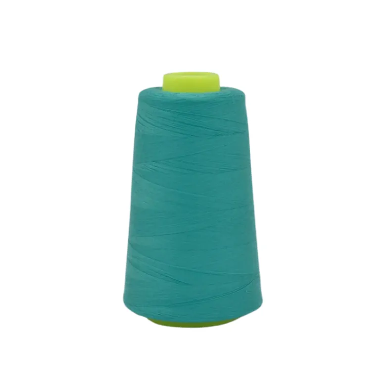 Cône de fil à coudre 100% polyester Vert emeraude - 3000 yards