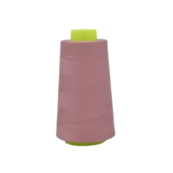 Cône de fil à coudre 100% polyester Vieux rose - 3000 yards