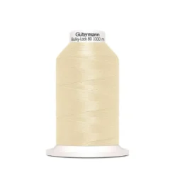 Cône fil Mousse Gutermann Bulky Lock 80 écru 1000 m - N°414