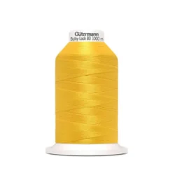 Cône fil Mousse Gutermann Bulky Lock 80 Jaune 1000 m - N°417