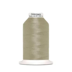 Cône fil Mousse Gutermann Bulky Lock 80 beige gris 1000 m - N°132