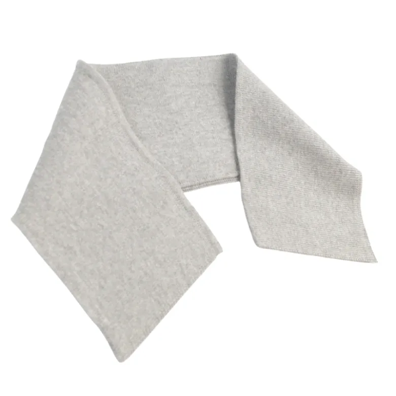 Col de polo gris chiné pour homme - OEKO TEX