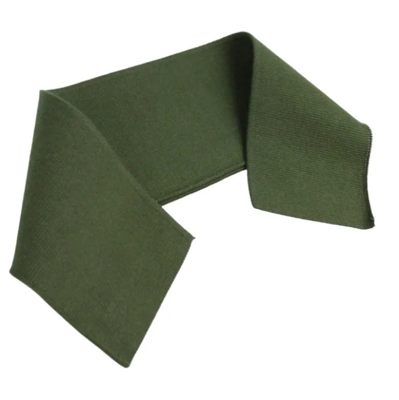 Col de polo vert kaki pour Femme - OEKO TEX