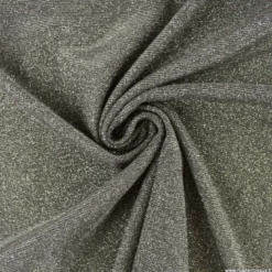 coupon de 90cm de tissu Jersey sparkling argent