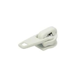 Curseur blanc cassé - Ecru pour fermeture éclair maille n°5
