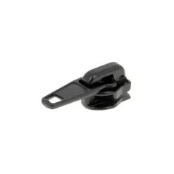 Curseur coloris Noir pour fermeture éclair maille n°5