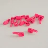 Curseur coloris pour fermeture éclair maille n°3 - Rose fluo