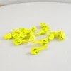 Curseur coloris pour fermeture éclair maille n°3 - Jaune fluo