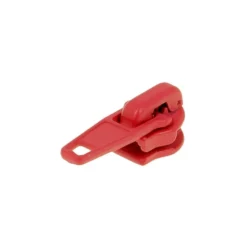 Curseur coloris Rouge pour fermeture éclair maille n°5